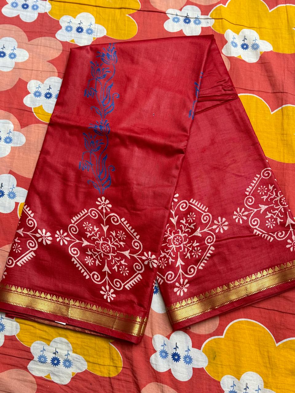 Maheswari Bapta Silk Saree